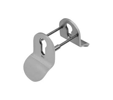 Coastal BLU CP50 Euro Cylinder Pull Back to Back 316 Stainless Steel  - Polished Stainless Steel
