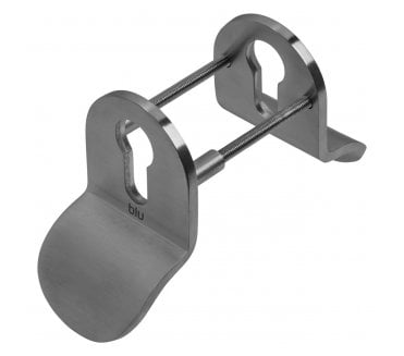 Coastal BLU CP50 Euro Cylinder Pull Back to Back 316 Stainless Steel  - Satin Stainless Steel