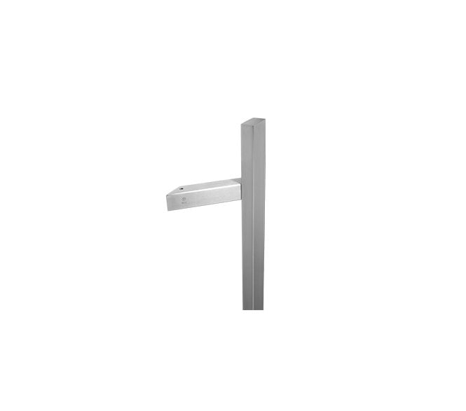 Coastal BLU Cranked Rectangular Bar Pull Handle 1200mm - 316 Stainless Steel  - Satin Stainless Steel