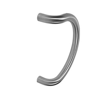 Coastal BLU 'D' Style Pull Handle 300mm Grade 316 - Satin Stainless Steel