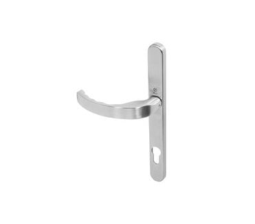 Coastal BLU EGC096 (Grade 316) Ergonomic Lever Multipoint Door Handles - Satin Stainless Steel