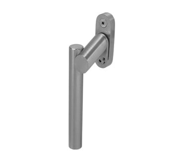 Coastal BLU (Grade 316) Contemporary Cranked Window Espag. Handles - Satin Stainless Steel