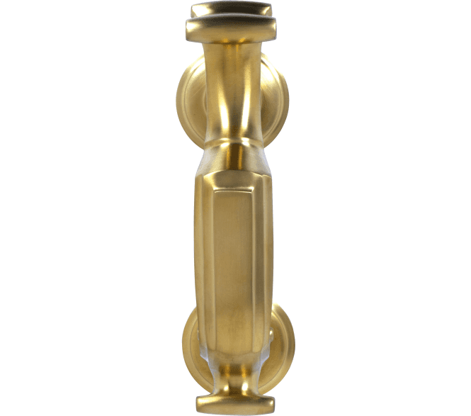 Coastal BLU (Grade 316) Doctors Door Knocker - PVD Satin Brass