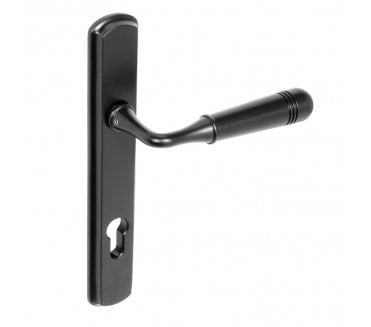 Coastal BLU (Grade 316) Opera Multipoint Door Handles -92mm C/C - Matt Black