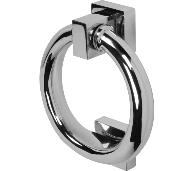 Coastal BLU (Grade 316) Ring Door Knocker - Polished Stainless Steel