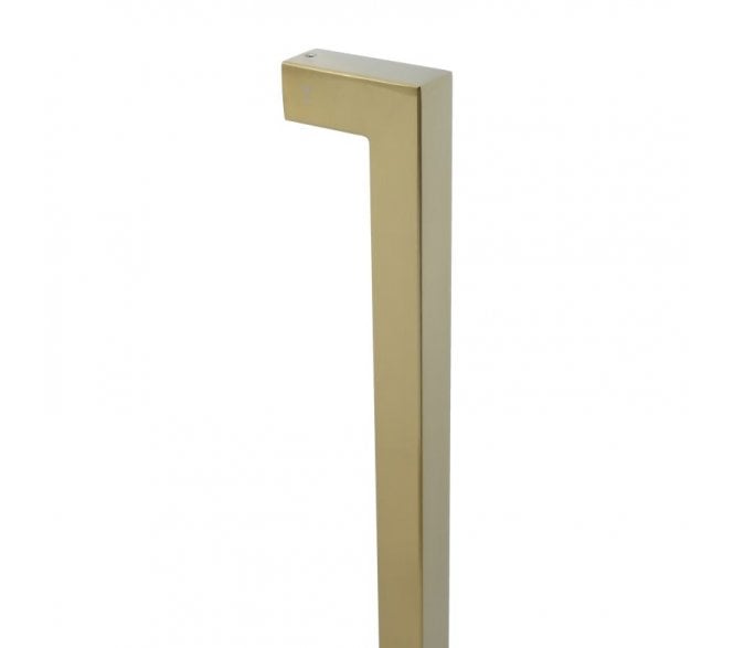 Coastal BLU HAB4 Square Mitred Pull Handle 900mm - 316 Stainless Steel - PVD Satin Brass