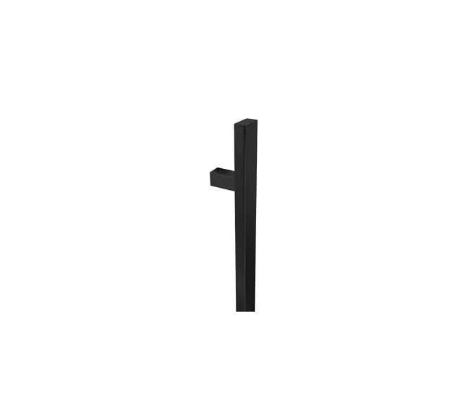 Coastal BLU Inline Rectangular Bar Pull Handle 1200mm - 316 Stainless Steel  - Matt Black