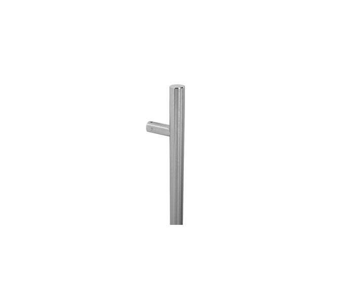 Coastal BLU Inline Round Bar Pull Handle 900mm - 316 Stainless Steel  - Satin Stainless Steel