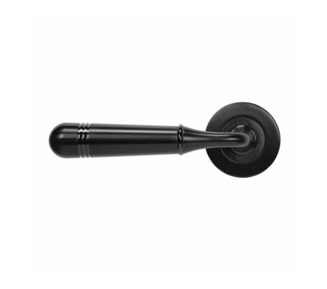 Coastal BLU Opera Dual Action Lever on Round Rose - 316 Stainless Steel - Matt Black