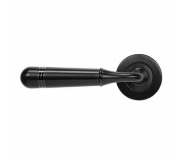 Coastal BLU Opera Dual Action Lever on Round Rose - 316 Stainless Steel - Matt Black
