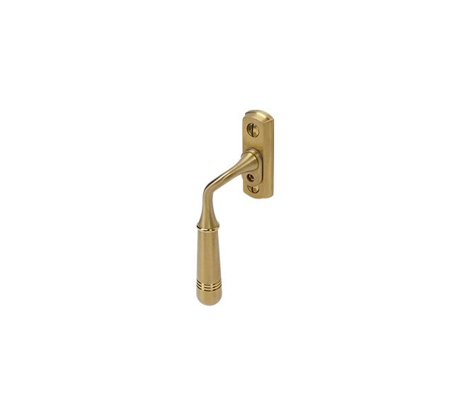 Coastal BLU Opera Window Espag. Handle (Lockable) 316 Stainless Steel - PVD Satin Brass