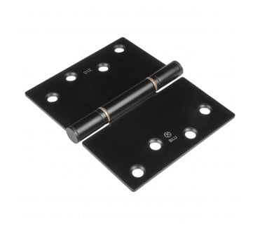Coastal BLU Projection Hinge 125 x 102mm 316 Stainless Steel  - Matt Black