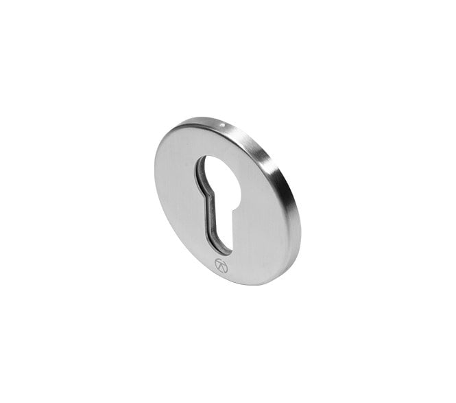 Coastal BLU SE35 Slimline Euro Profile Escutcheon 316 Satin Stainless Steel - Satin Stainless Steel
