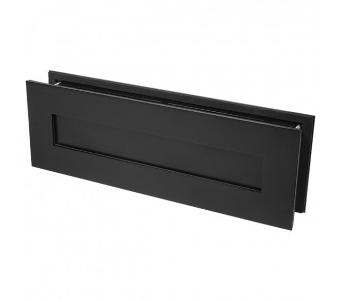 Coastal BLU Sleeved Letter Plate Set 330x110mm 316 Stainless Steel - Matt Black