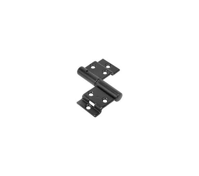 Coastal BLU Tritus Flush Lift-Off Butt Hinge Right Hand 316 Stainless Steel - PVD Satin Black