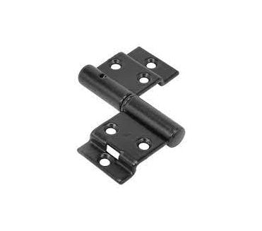 Coastal BLU Tritus Flush Lift-Off Butt Hinge Right Hand 316 Stainless Steel - PVD Satin Black