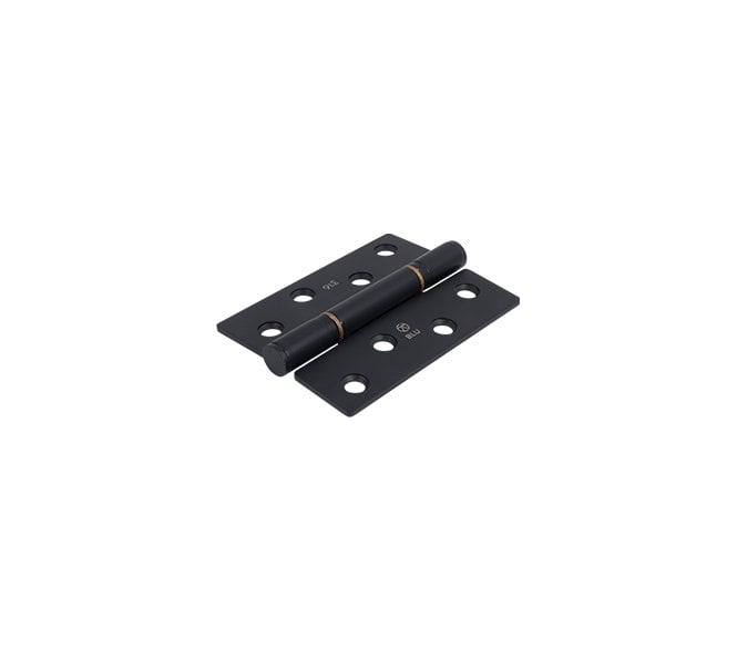 Coastal BLU Washered Butt Hinge - 102 x 76mm - 316 Stainless Steel  - Matt Black