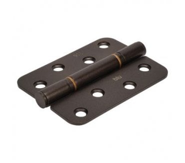 Coastal BLU Washered Butt Hinge - 102 x 76mm - 316 Stainless Steel  - Oil Rubbed Bronze (RADIUS)