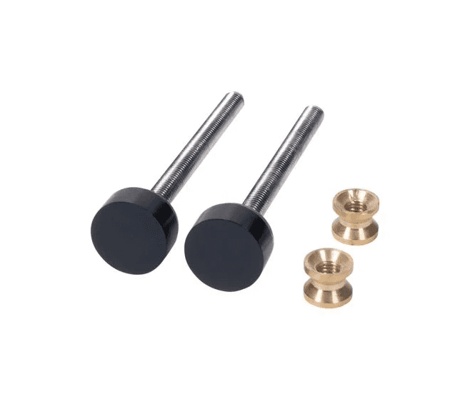 Coastal Universal Fixing Kit - Bolt Through - Matt Black