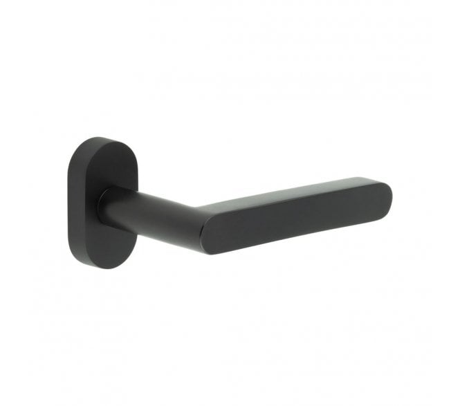 CRES GRADE 316 CR-101 Multipoint Handle On Oval Rose - Matt Black PVD