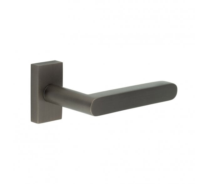 CRES GRADE 316 CR-101 Multipoint Handle On Rectangular Rose - Dark Bronze PVD
