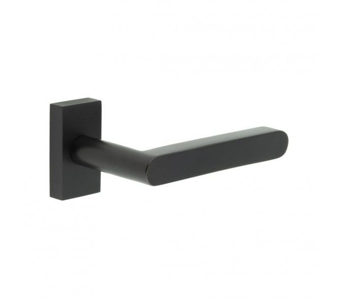 CRES GRADE 316 CR-101 Multipoint Handle On Rectangular Rose - Matt Black PVD