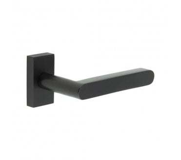 CRES GRADE 316 CR-101 Multipoint Handle On Rectangular Rose - Matt Black PVD