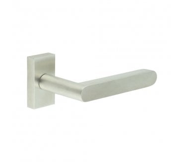 CRES GRADE 316 CR-101 Multipoint Handle On Rectangular Rose - Satin Stainless Steel