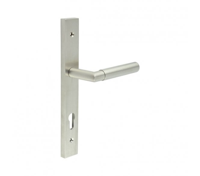 CRES GRADE 316 CR-102 Multipoint Handle On Backplate - Satin Stainless Steel