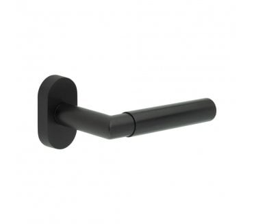 CRES GRADE 316 CR-102 Multipoint Handle On Oval Rose - Matt Black PVD