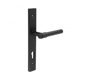 CRES GRADE 316 CR-103 Multipoint Handle On Backplate - Matt Black PVD