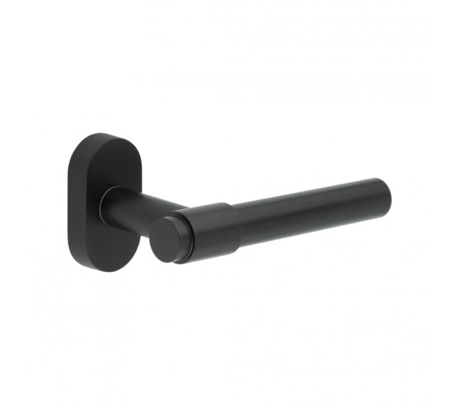 CRES GRADE 316 CR-103 Multipoint Handle On Oval Rose - Matt Black PVD