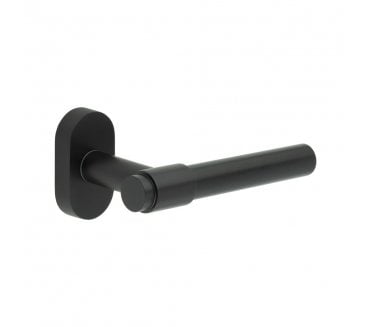CRES GRADE 316 CR-103 Multipoint Handle On Oval Rose - Matt Black PVD