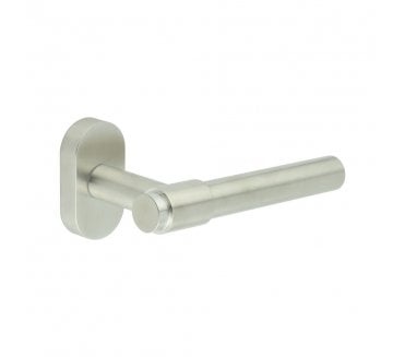 CRES GRADE 316 CR-103 Multipoint Handle On Oval Rose - Satin Stainless Steel