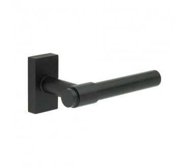 CRES GRADE 316 CR-103 Multipoint Handle On Rectangular Rose - Matt Black PVD