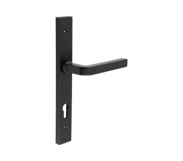 CRES GRADE 316 CR-104 Multipoint Handle On Backplate - Matt Black PVD