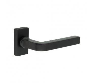 CRES GRADE 316 CR-104 Multipoint Handle On Rectangular Rose - Matt Black PVD