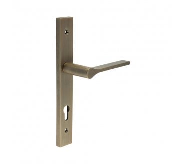 CRES GRADE 316 CR-105 Multipoint Handle On Backplate - Antique Brass PVD