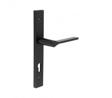 CRES GRADE 316 CR-105 Multipoint Handle On Backplate - Matt Black PVD