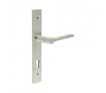 CRES GRADE 316 CR-105 Multipoint Handle On Backplate - Satin Stainless Steel