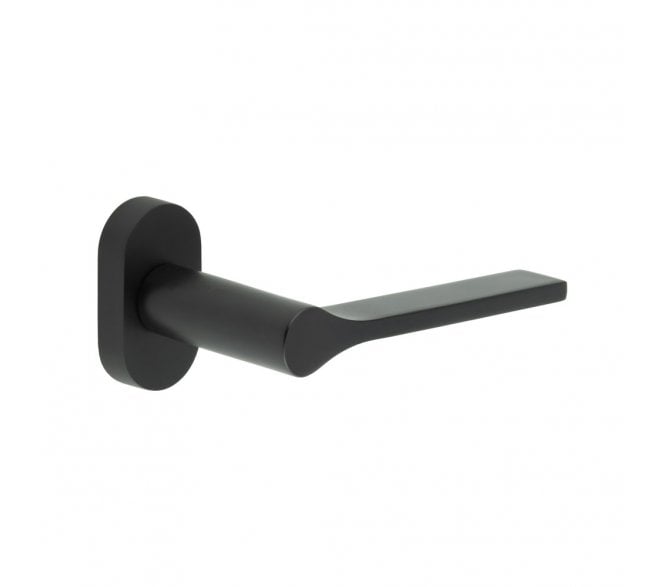 CRES GRADE 316 CR-105 Multipoint Handle On Oval Rose - Matt Black PVD