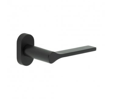 CRES GRADE 316 CR-105 Multipoint Handle On Oval Rose - Matt Black PVD