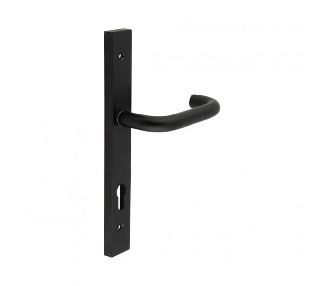 CRES GRADE 316 CR-106 Multipoint Handle On Backplate - Matt Black PVD