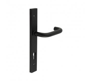 CRES GRADE 316 CR-106 Multipoint Handle On Backplate - Matt Black PVD