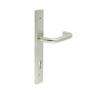 CRES GRADE 316 CR-106 Multipoint Handle On Backplate - Satin Stainless Steel