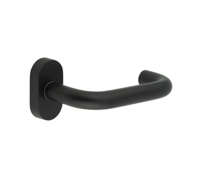 CRES GRADE 316 CR-106 Multipoint Handle On Oval Rose - Matt Black PVD