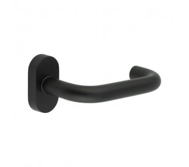 CRES GRADE 316 CR-106 Multipoint Handle On Oval Rose - Matt Black PVD