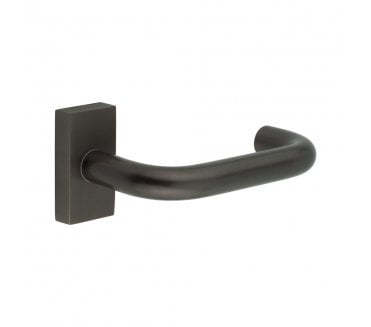 CRES GRADE 316 CR-106 Multipoint Handle On Rectangular Rose - Dark Bronze PVD