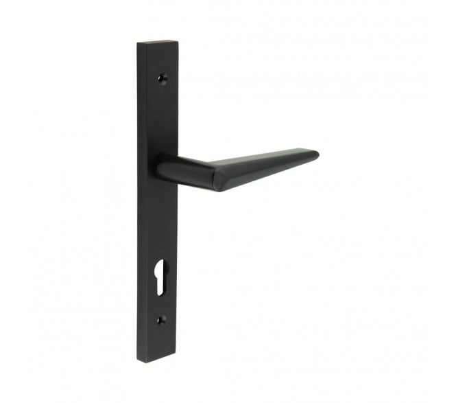 CRES GRADE 316 CR-107 Multipoint Handle On Backplate - Matt Black PVD