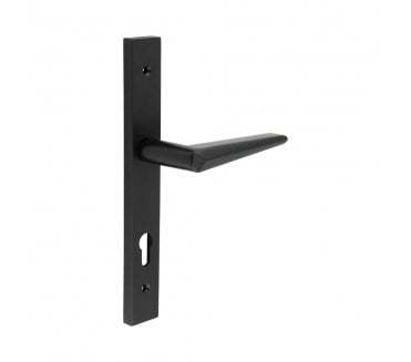 CRES GRADE 316 CR-107 Multipoint Handle On Backplate - Matt Black PVD